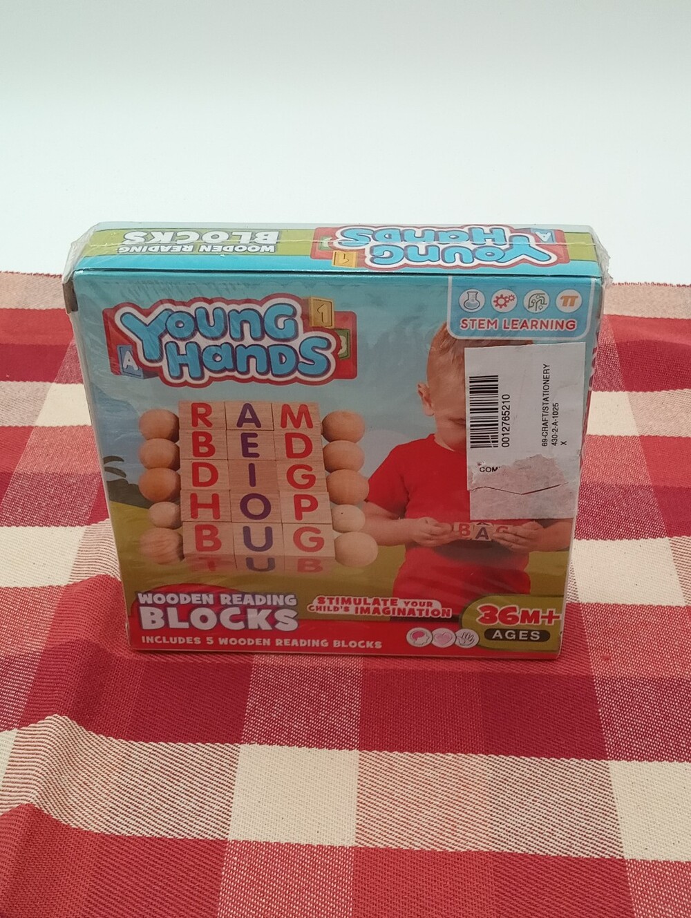 Young Hands Wooden Reading Blocks NIB